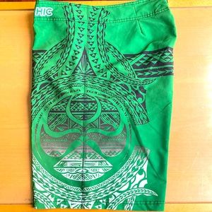 HIC Hawaiian Board Shorts size 36